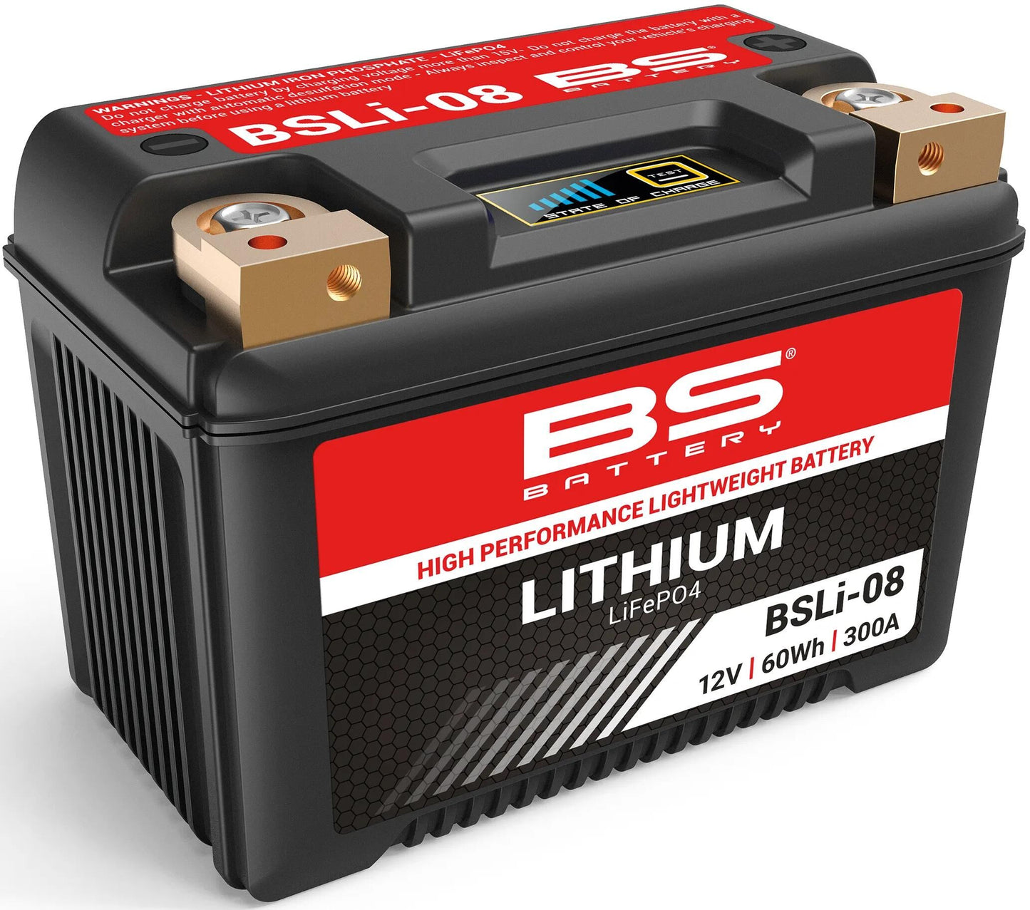 Bs-battery lifepo4 batterij bsli-08 battery li08 bs lithium