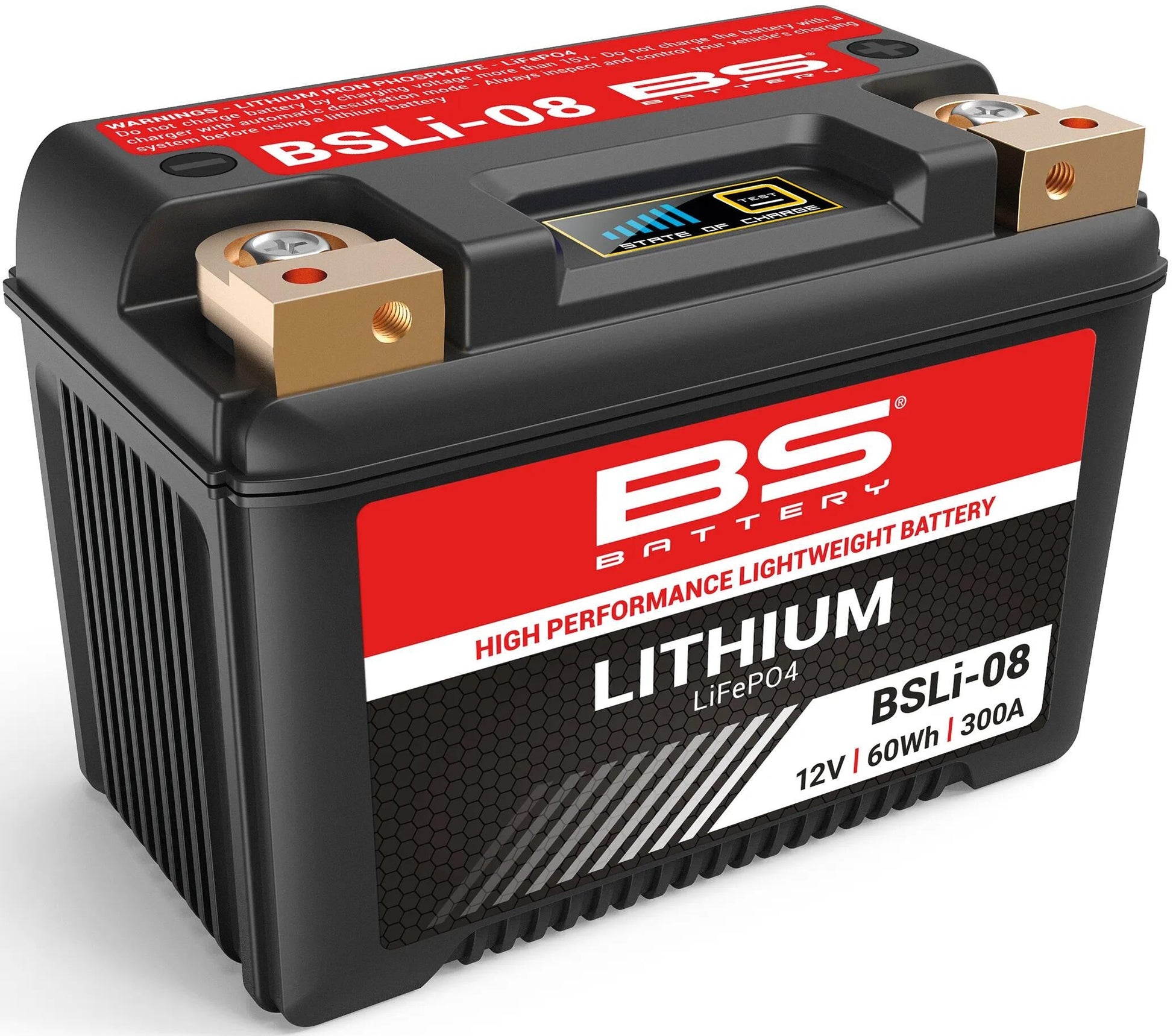 Bs-battery lifepo4 batterij bsli-08 battery li08 bs lithium
