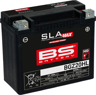Bs-battery batterie bgz20hl btx20hl btx20hl-bs battery bgz20hl bs sla-max hd