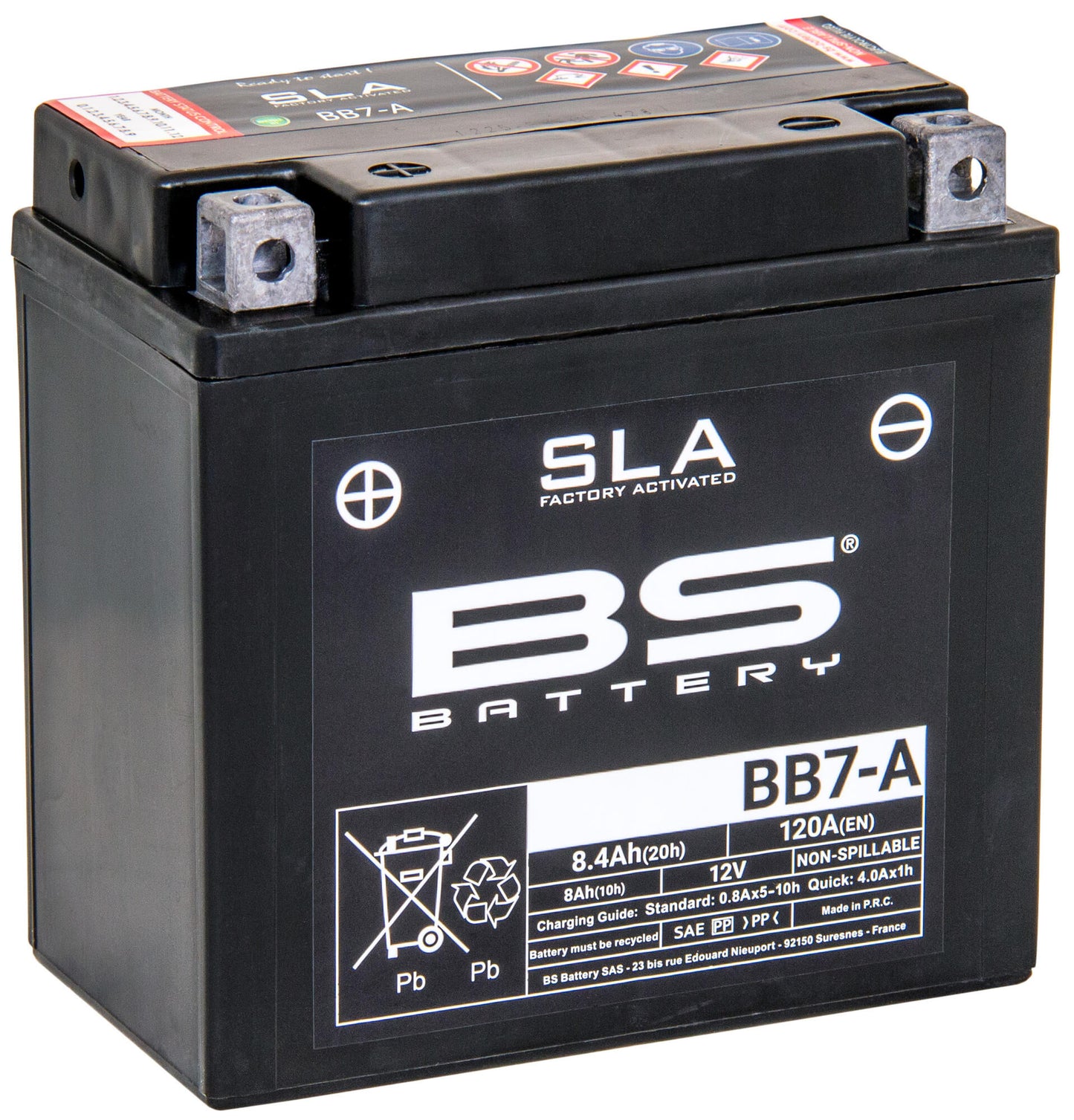 Bs-battery batterij bb7-a battery bb7-a bs sla