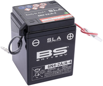 Bs-battery batterie 6n4-2a a-4 6n4-2a-4 battery 6n4-2a a4 bs sla