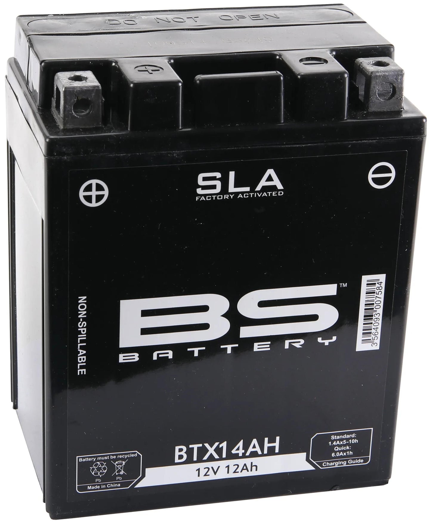 Bs-battery batterij btx14ah btx14ah-bs battery btx14ah bs sla