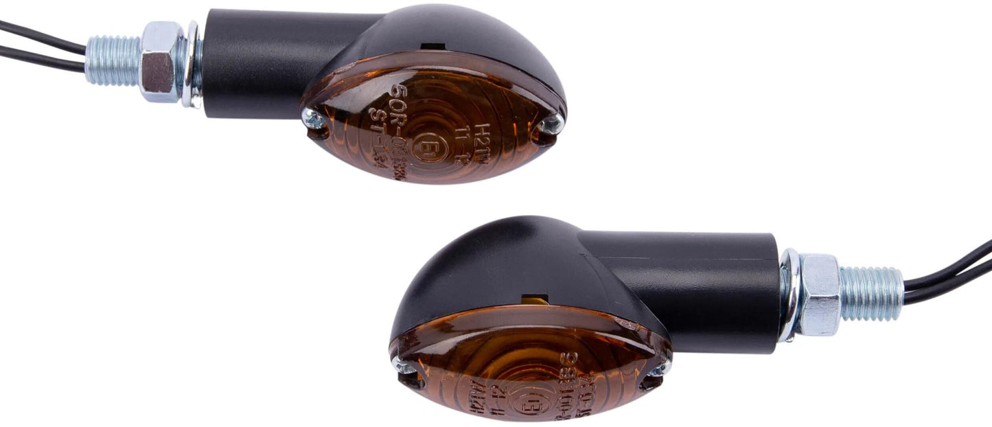 Spec-x richtingaanwijzer cat`s mini turn signal c 12v21w toent,black