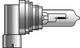 Spahn scheinwerferlampe h9 headlight bulb 12v 65w h9 pgj19-5