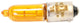 Spahn kugellampe signal lamp 12v 21w baw9s yellow