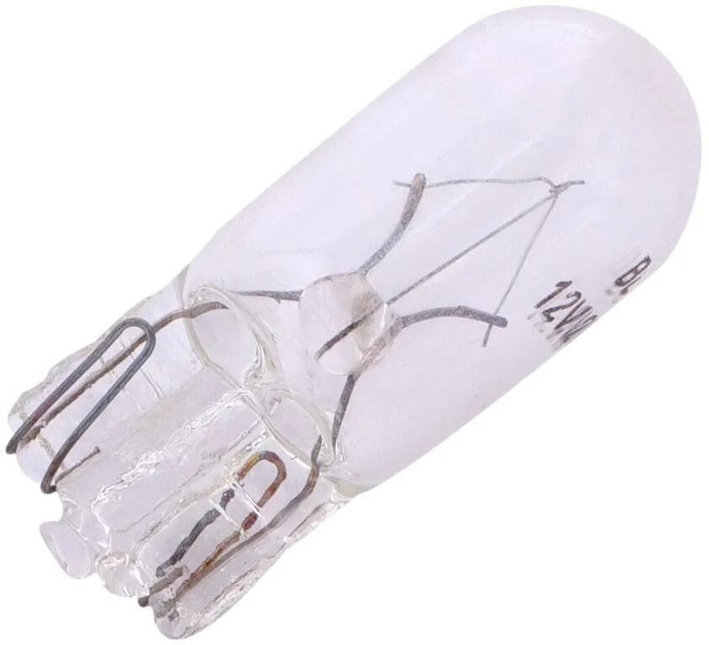 Spahn glasfittinglampen glass base lamps 12v 2w w2,1x9,5d (10st)