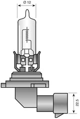 Spahn scheinwerferlampe headlight bulb 12v 65w hb3 p20d - afbeelding 1