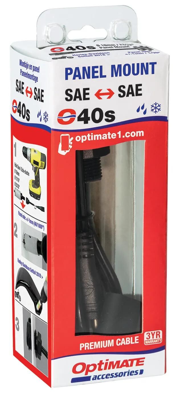 Tecmate toebehoren adapter cable optimate m. sae connection