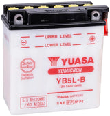 Yuasa batterij yb5l-b battery yb5l-b standard without sp - afbeelding 2