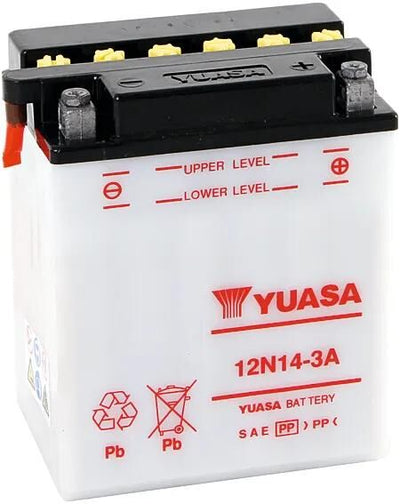 Yuasa batterij 12n14-3a battery 12n14-3a standard without sp