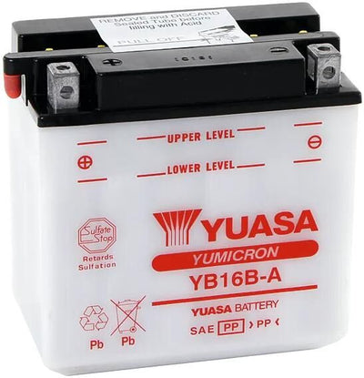 Yuasa batterij yb16b-a battery yb16b-a standard without sp