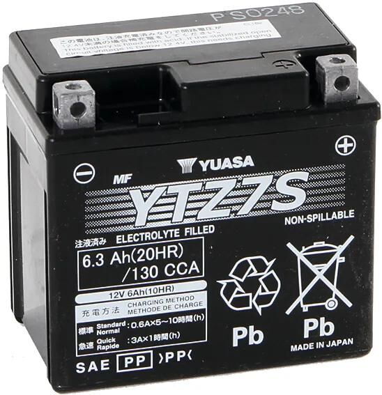 Yuasa batterij ytz7s battery ytz7s agm