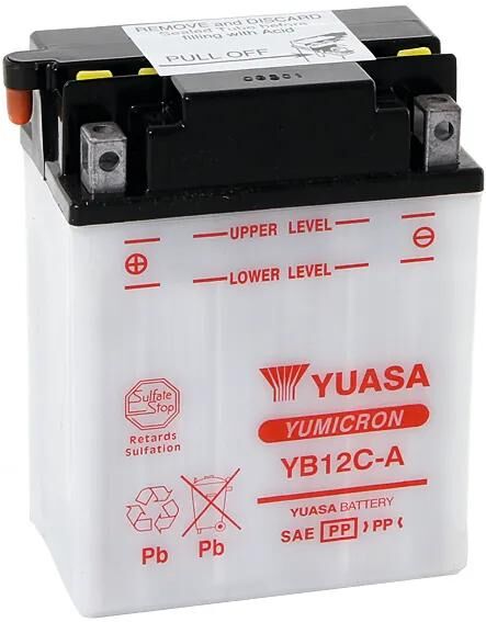 Yuasa batterij yb12c-a battery yb12c-a standard without sp
