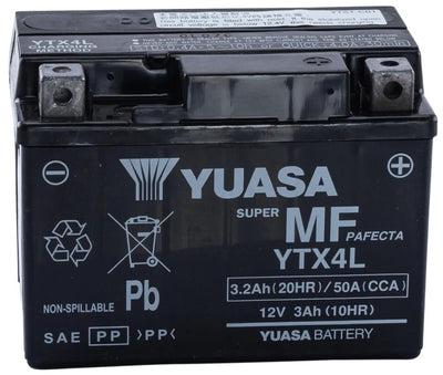 Yuasa batterij ytx4l ytx4l-bs battery ytx4l agm
