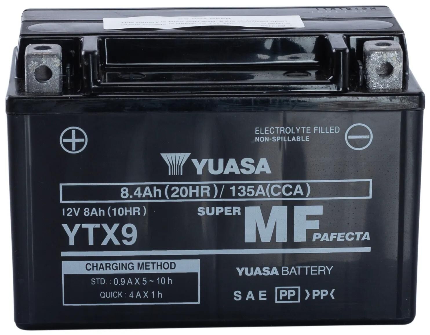 Yuasa batterij ytx9 ytx9-bs battery ytx9 agm