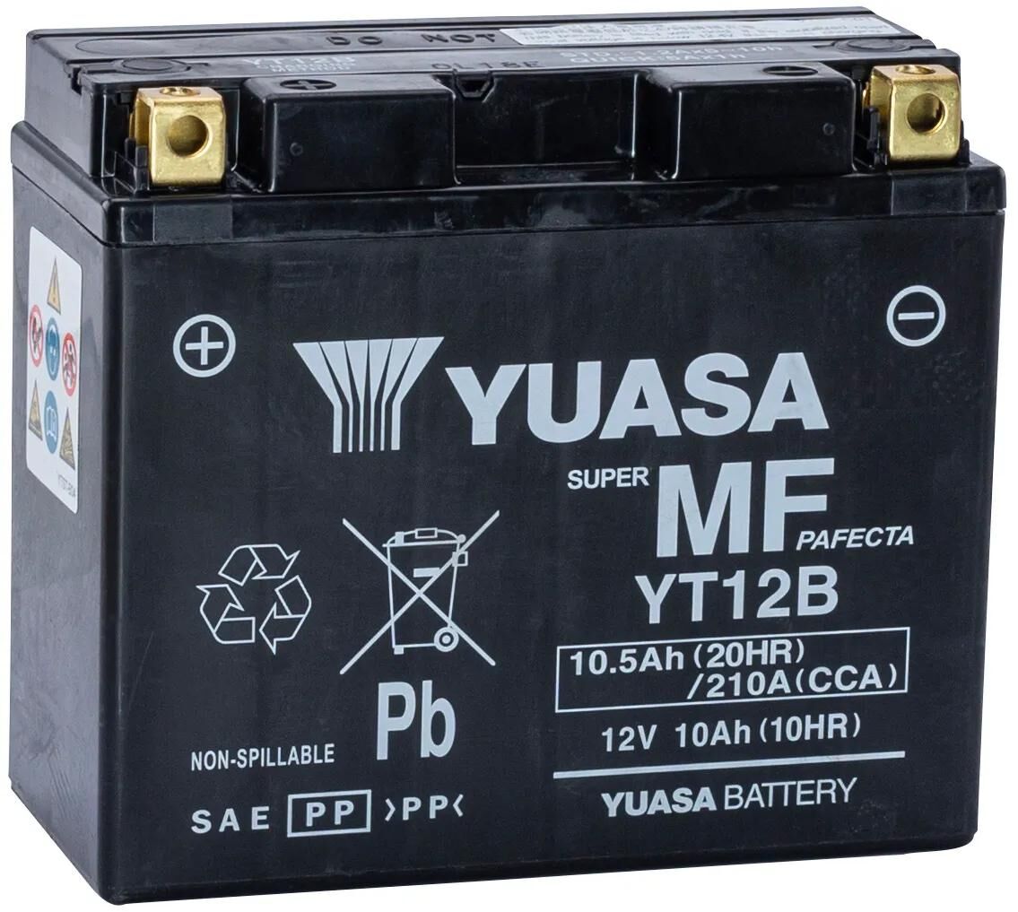 Yuasa batterij yt12b yt12b-bs battery yt12b agm