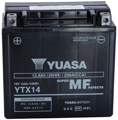 Yuasa batterij ytx14 ytx14-bs battery ytx14 agm