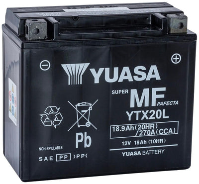 Yuasa batterij ytx20l ytx20l-bs battery ytx20l agm