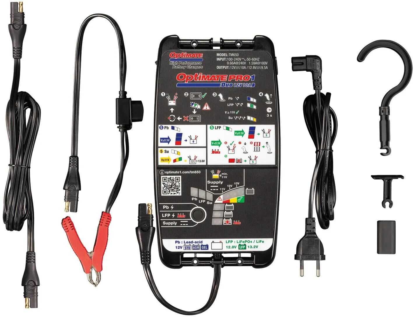 Tecmate acculader optimate pro-1 duo optimate pro 1 charger duo