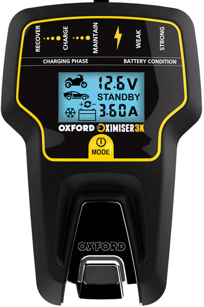 Oxford batterieladegerät oximiser 3x battery charger oximizer 3x euro
