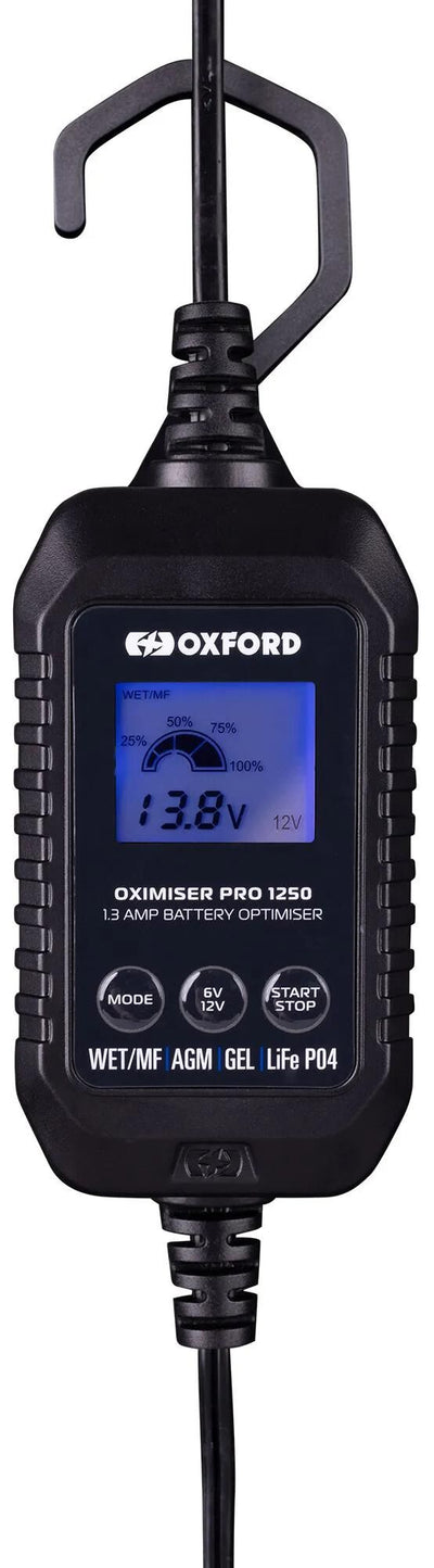 Oxford batterieladegerät oximiser pro 1250 battery charger oximiser pro 1250