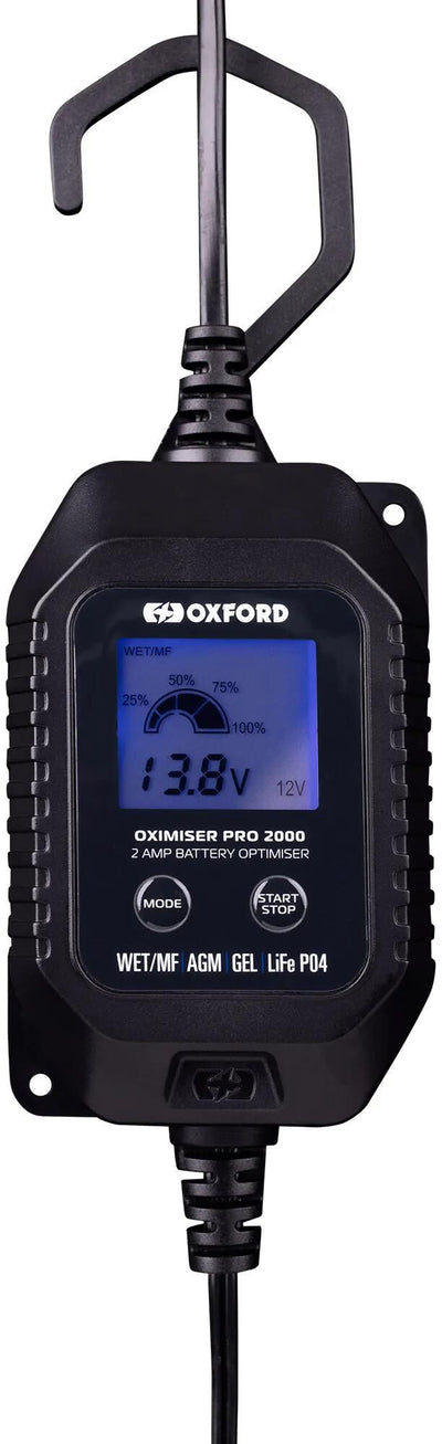 Oxford batterieladegerät oximiser pro 2000 battery charger oximiser pro 2000