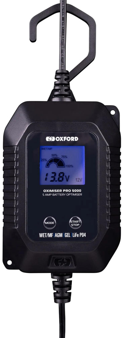 Oxford batterieladegerät oximiser pro 5000 battery charger oximiser pro 5000