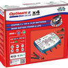 Tecmate acculader optimate 2 duo optimate 2 charger duo 4er bank