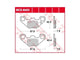 Trw remblokken mcb 868 brake pads sinter mcb 868 si