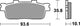 Trw remblokken mcb 800 brake pads sinter mcb800srm
