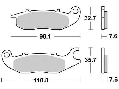 Trw remblokken mcb 759 brake pads organ. mcb 759