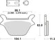 Trw remblokken mcb 583 brake pads org.perf. mcb 583