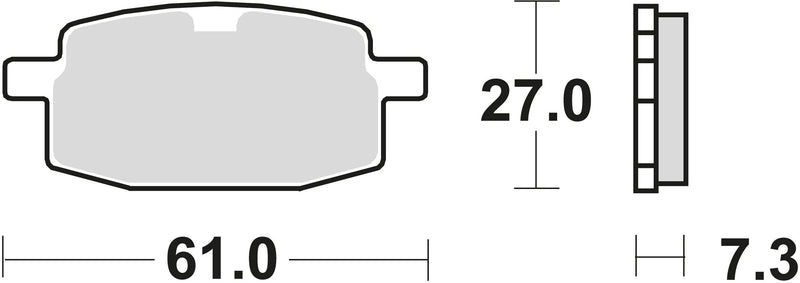 Trw remblokken mcb 590 brake pads organ. mcb 590