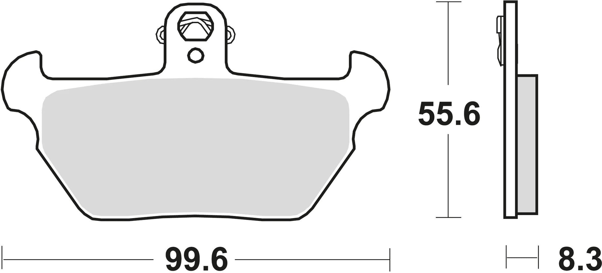 Trw remblokken mcb 621 brake pads organ. mcb 621