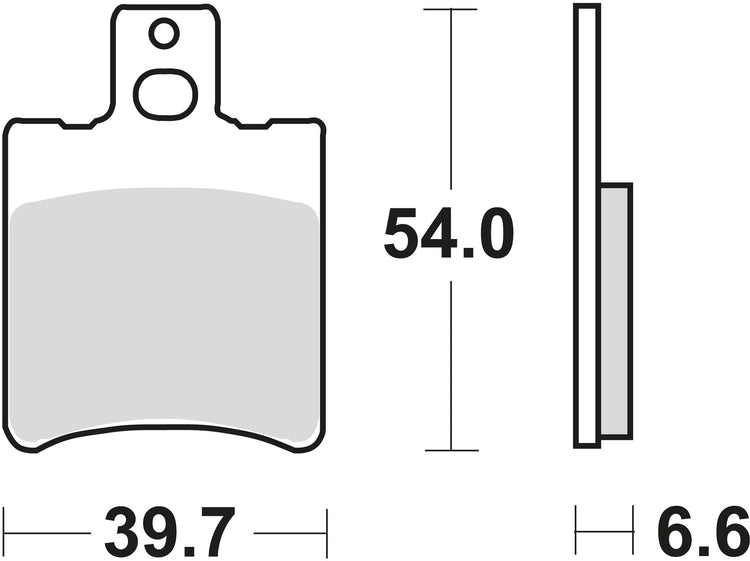 Trw remblokken mcb 644 brake pads organ. mcb 644 ec
