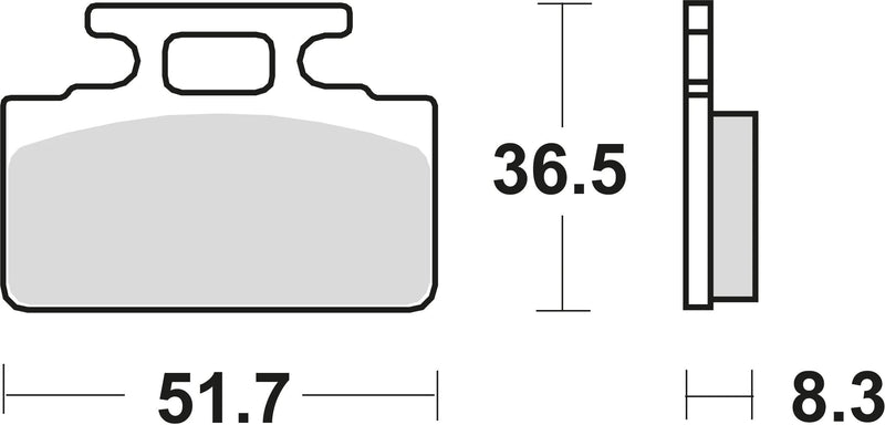Trw remblokken mcb 589 brake pads organ. mcb 589
