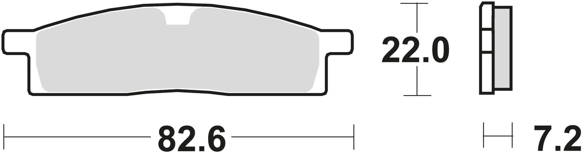 Trw remblokken mcb 558 brake pads sinter mcb 558 si