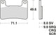 Trw remblokken mcb 752 brake pads carbon mcb 752 crq