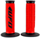 Ufo plast griffgummi challenger rubber grip pair ufo black red