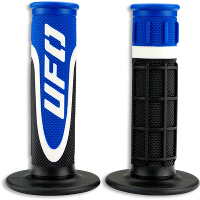 Ufo plast rubber handvat axiom rubber grip axiom black white blue