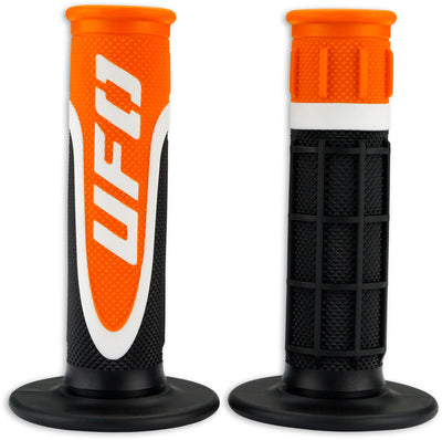 Ufo plast rubber handvat axiom rubber grip axiom black white orange