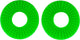 Ufo plast griffgummi donuts rubber grip donuts green