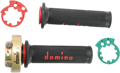 Domino gasdraaigreep armatuur xm2 throttle grips alu go 2-pull,handleg xm2