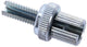 Domino stelbout adj. screw m6 zinced
