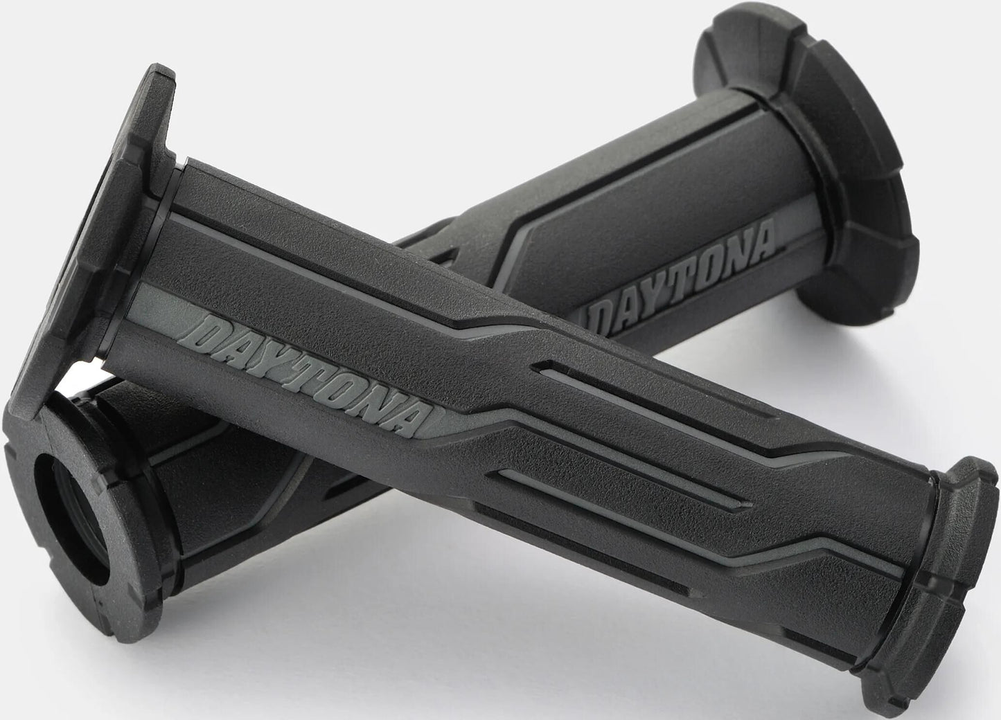Daytona rubber handvat d-line rubber grip d-lin sw gr 125 open