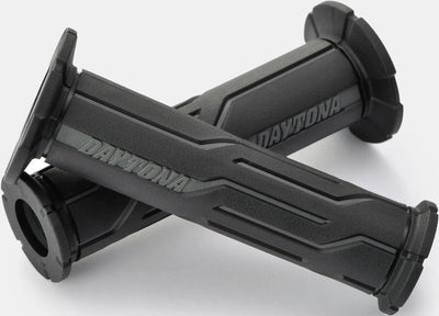 Daytona rubber handvat d-line rubber grip d-lin sw gr 125 open