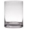 Hakbijl glass cilindervaas archer soda bubbles 15x20cm