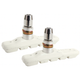 Edge remblokset v-brake 72mm - wit