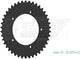 Esjot achtertandwiel 0274 chain wheel 415 42z steel black