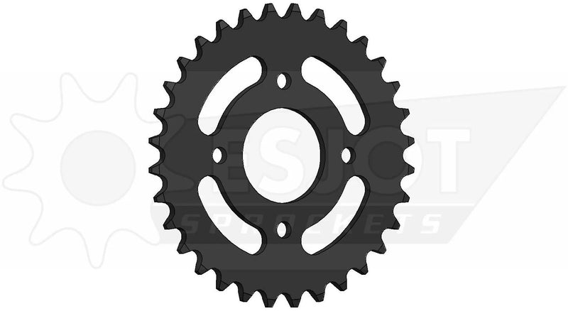 Esjot kettenrad 0268 chain wheel 415 44z steel black